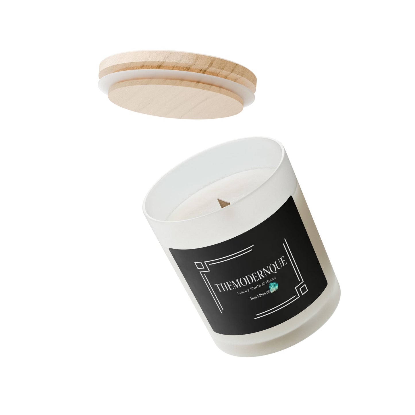 Luxury Apple Harvest Scented Candle - 11oz Frosted Glass Jar