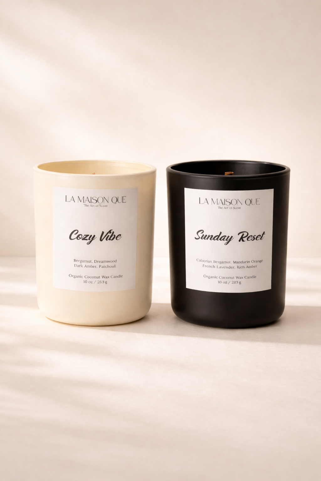 Cozy Vibe × Sunday Reset Candle Set