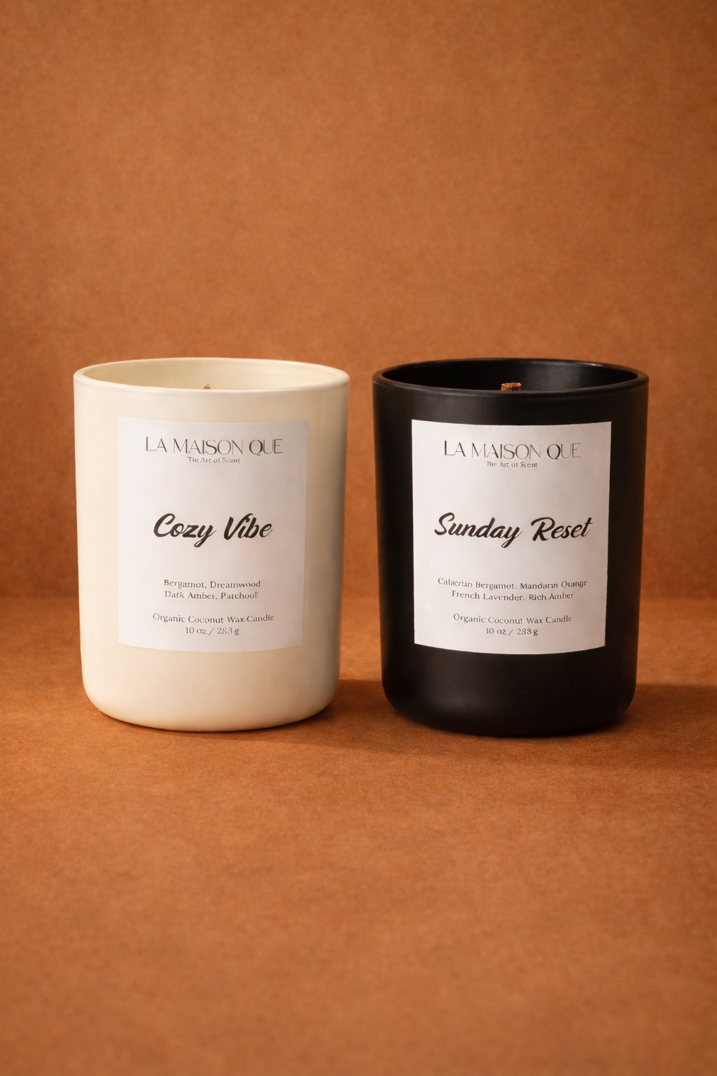 Cozy Vibe × Sunday Reset Candle Set