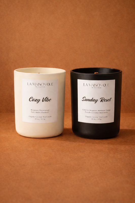 Cozy Vibe × Sunday Reset Candle Set